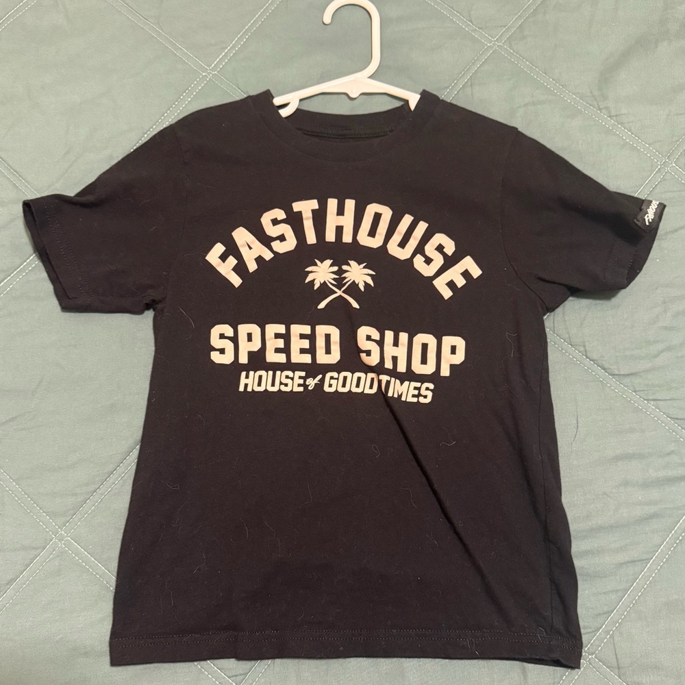 Kids Black Short Sleeve Tee